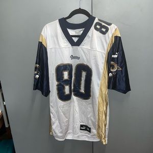 Rams Football Jersey 80 Bruce Puma Mens Medium